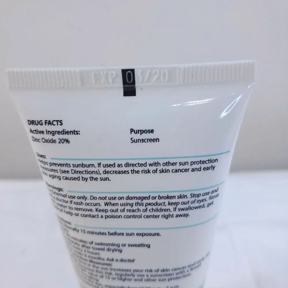 Cotz the Healthier Sunscreen lotion for Sensitive Skin Spf 40‎ 3.5 oz exp 03/20